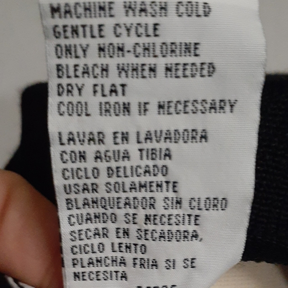 Prophecy by Sag Harbor Black Long Sleeve Cardigan - Picture 8 of 9